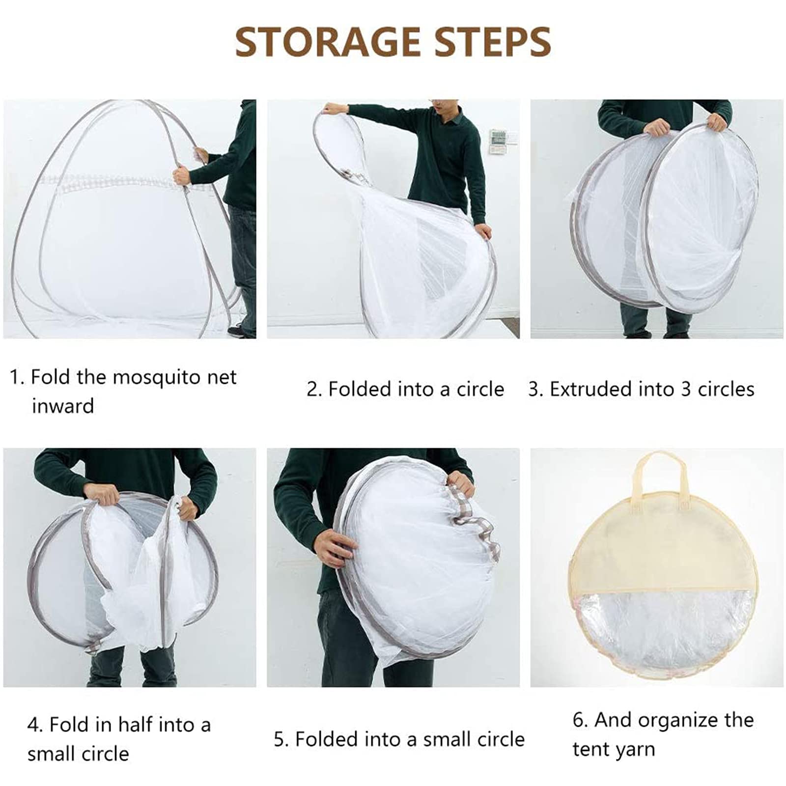 HAZARA Zanzariera Pieghevole A Baldacchino, Portatile, Da Viaggio, Per Letto Singolo/Matrimoniale, Porta 2 in Poliestere Misto, Pop-Up Tenda Da Campeggio,Blu,1.8 * 2M