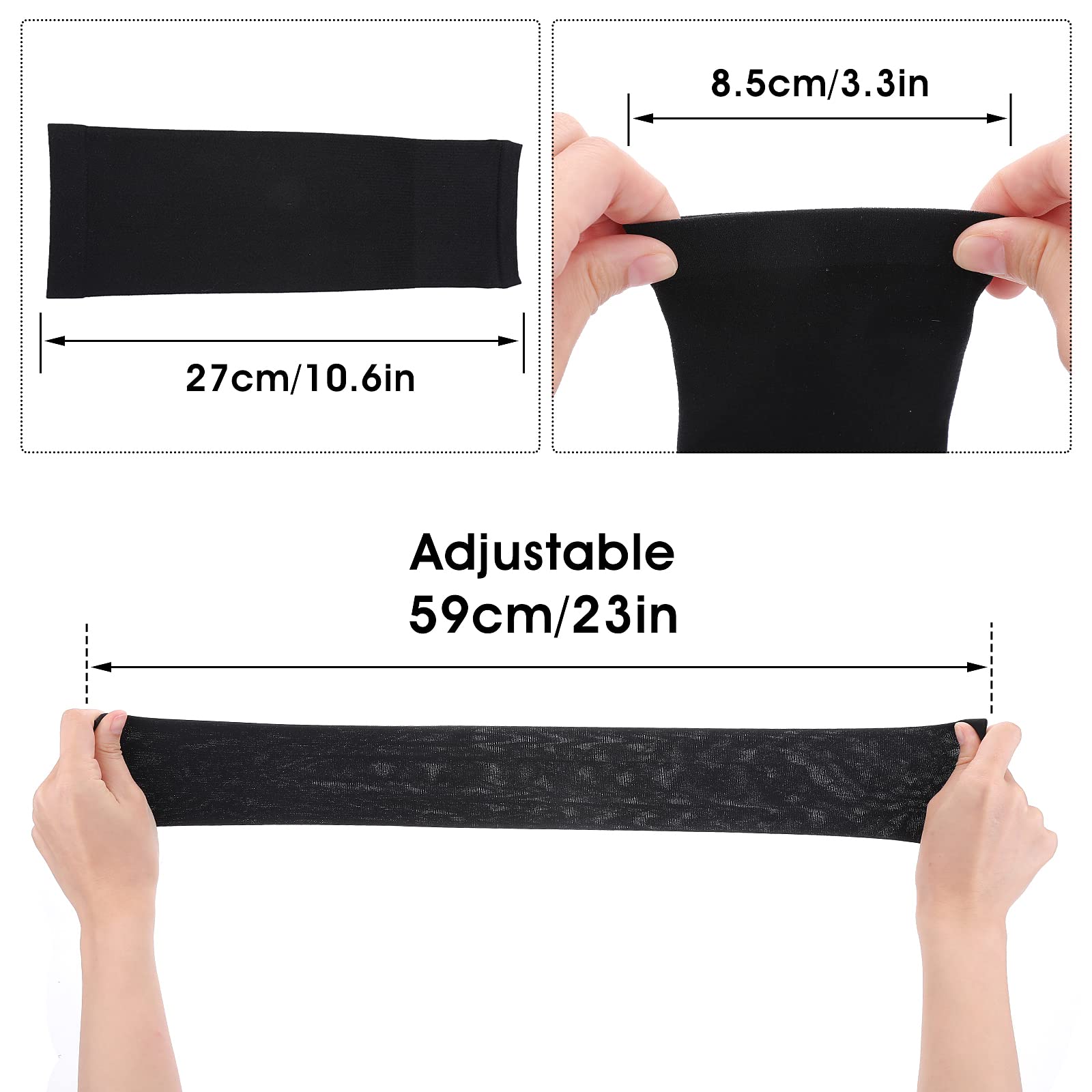 Yolev 2 Paia Manicotti Braccia per Bambini Maniche per Braccio Protezione Solare Anti UV Manicotti Pallavolo Ciclismo Compressione Ragazzi Ragazze