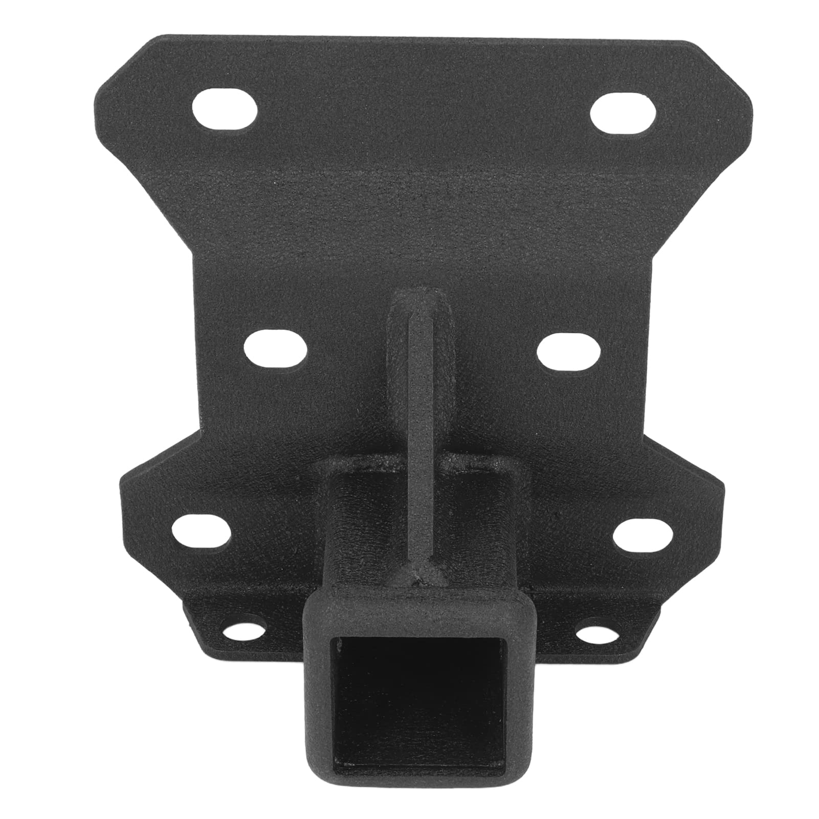 aqxreight Plaque D'attelage de Récepteur de Remorquage UTV en Acier Mat, Finition Froissée, pour Maverick X3, Solide, Durable, Installation Facile, Remplacement Pratique, Noir
