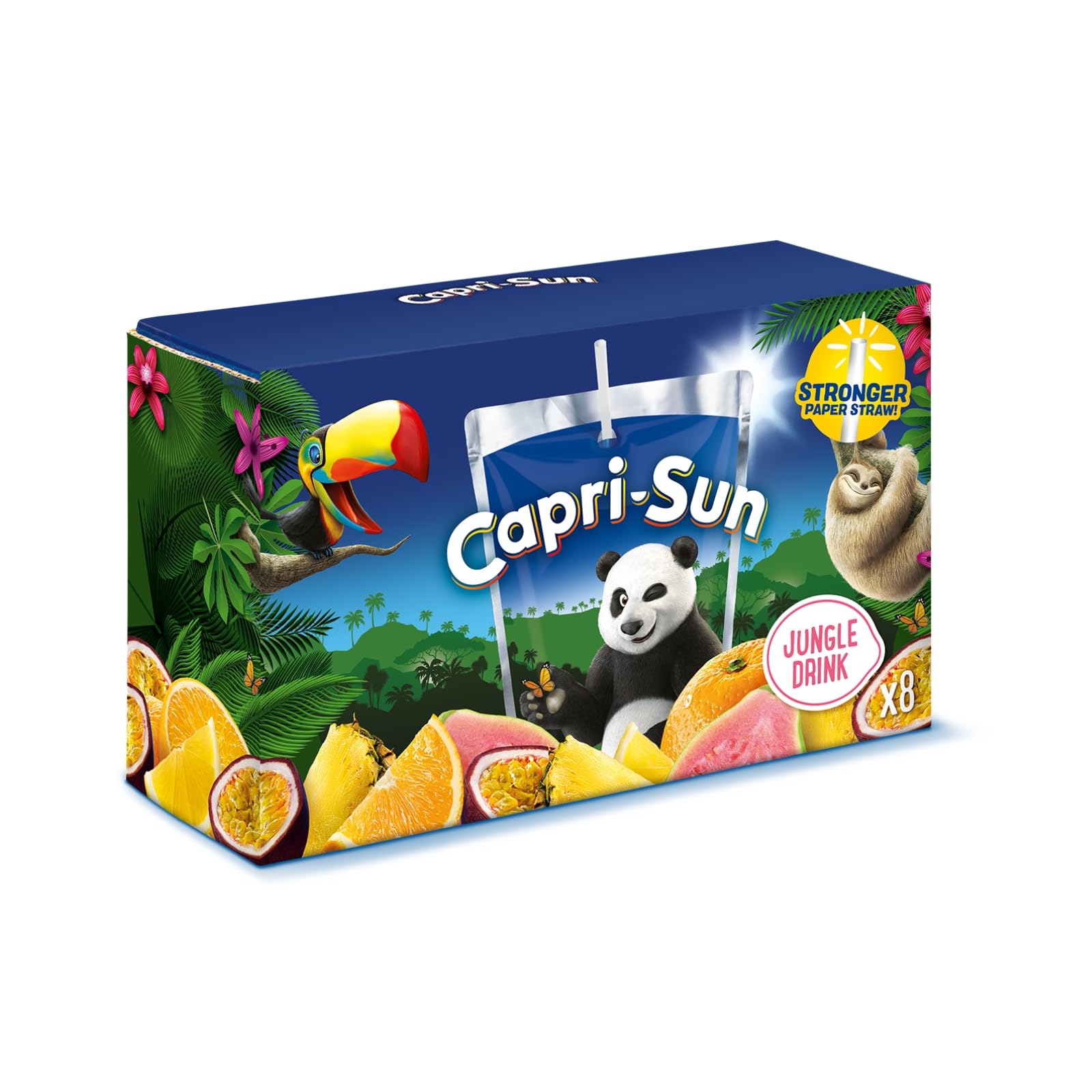 Capri-Sun Zero Jungle 8 X 200Ml Kids' Juice Drink