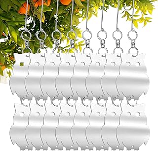 Bird Scare Devices - Extra Sparkly Bird Scare Devices for Garden Decor,Bird Reflectors to Keep Birds Away from Parking Lots, Fish Ponds, and Windows Niuli