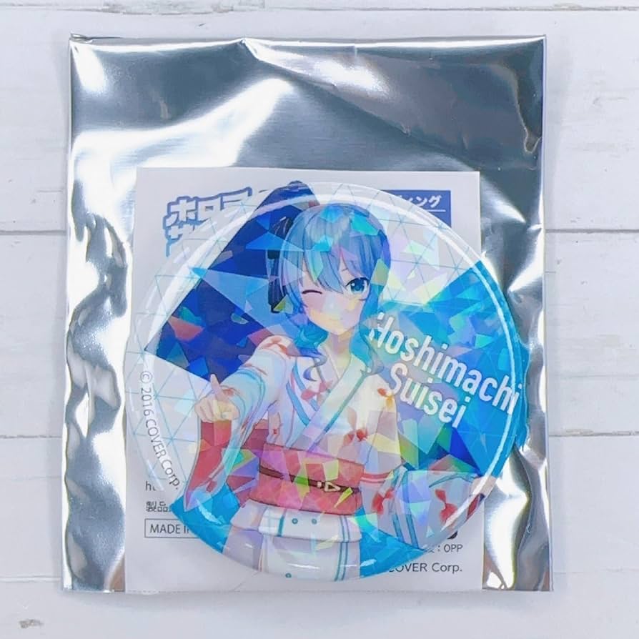 ホロライブサマー　OIOI マルイコラボ ムーナ　浴衣　缶バッジ　30個 ホロライブサマー OIOI マルイコラボ 湊あくあ 浴衣 缶バッジ 30