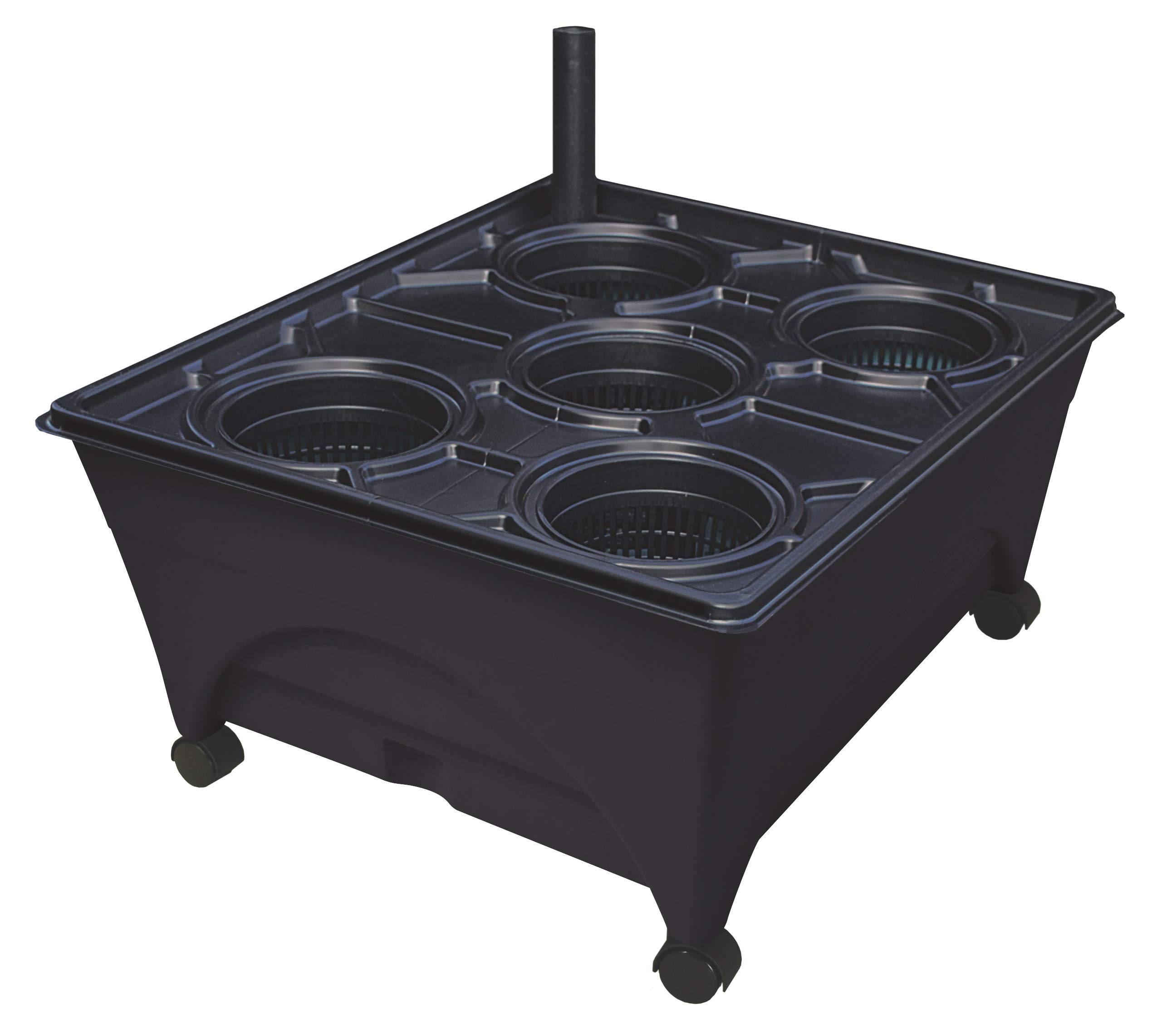 Emsco Group 2371 Grasshopper Non-Electric Casters-Black Hydroponic Grow Box
