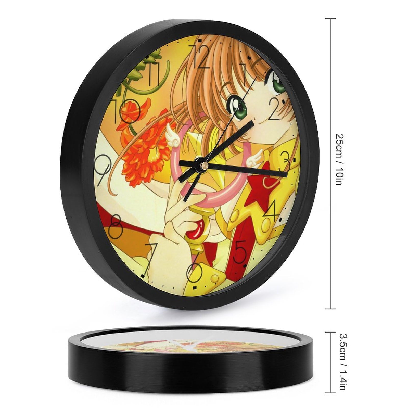 Amazon.co.jp: カードキャプターさくら 掛け時計 電波時計 夜間