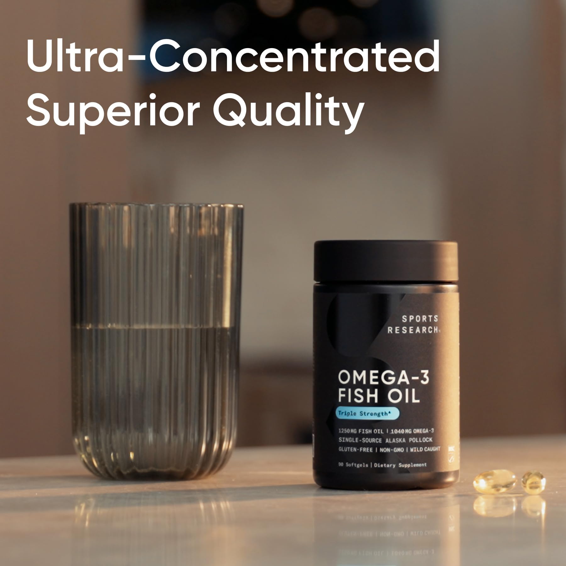 Sports Research® Omega-3 Fish Oil Minis from Wild Alaska Pollock, 120 Count — Amazon image 7