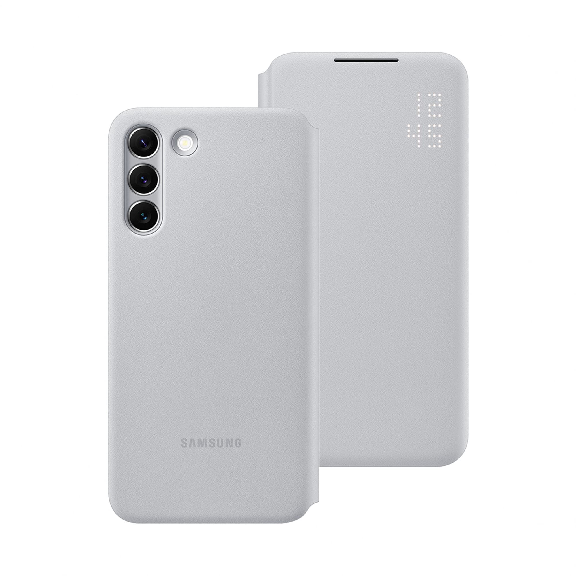 Samsung Official S22+ Smart LED View Cover Light Gray