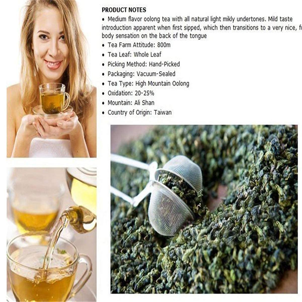 1 kg di tè oolong al latte, Taiwan Alishan Mountain Jinxuan, tè profumato, tè dimagrante