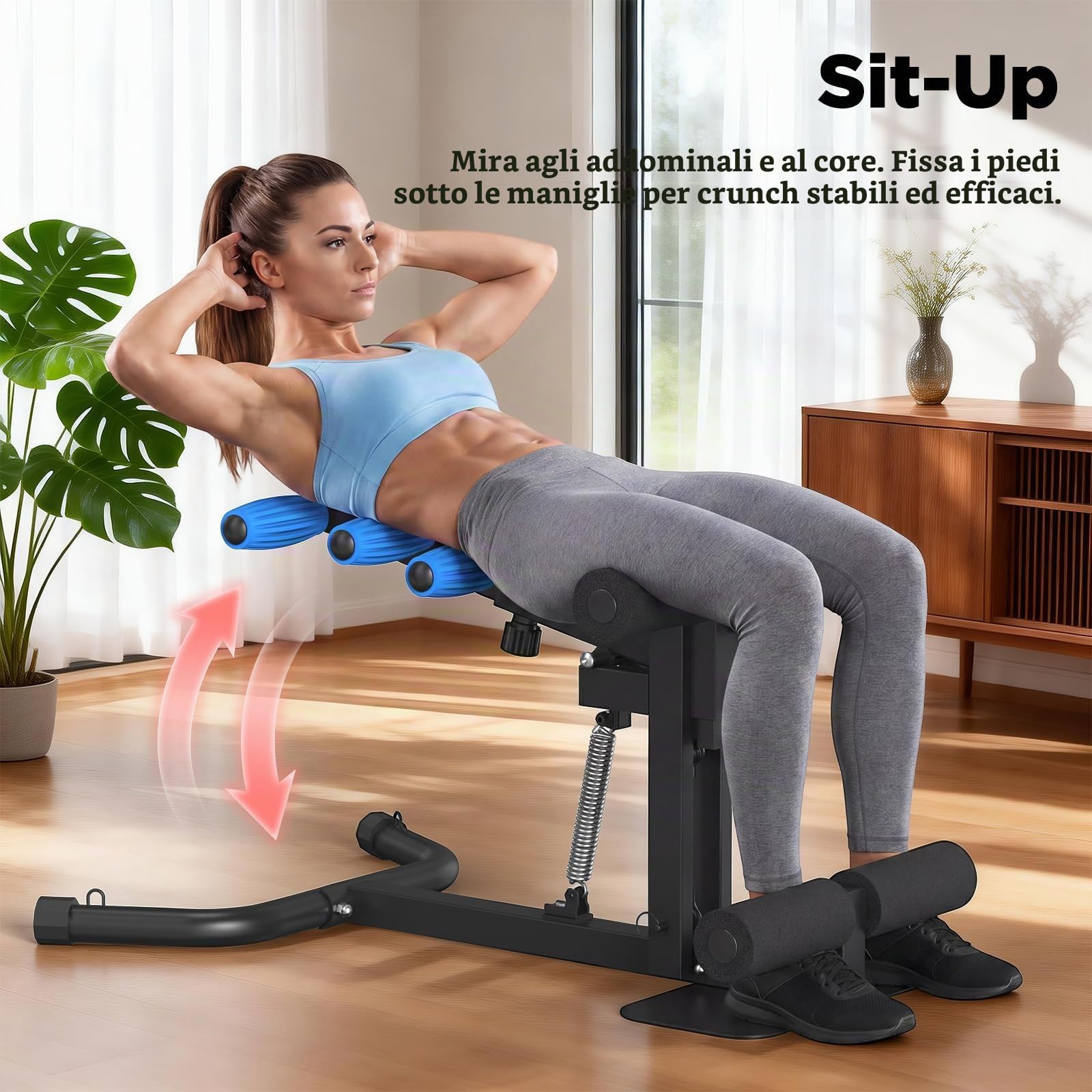 RELIFE REBUILD YOUR LIFE Macchina Per Squat Domestica Per Allenamento Di Glutei E Gambe Modellamento Muscolare E Allenamento Della Forza Attrezzatura Per Fitness