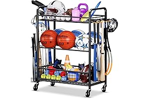 Rolling Garage Organizer: Declutter Your Garage with Ease