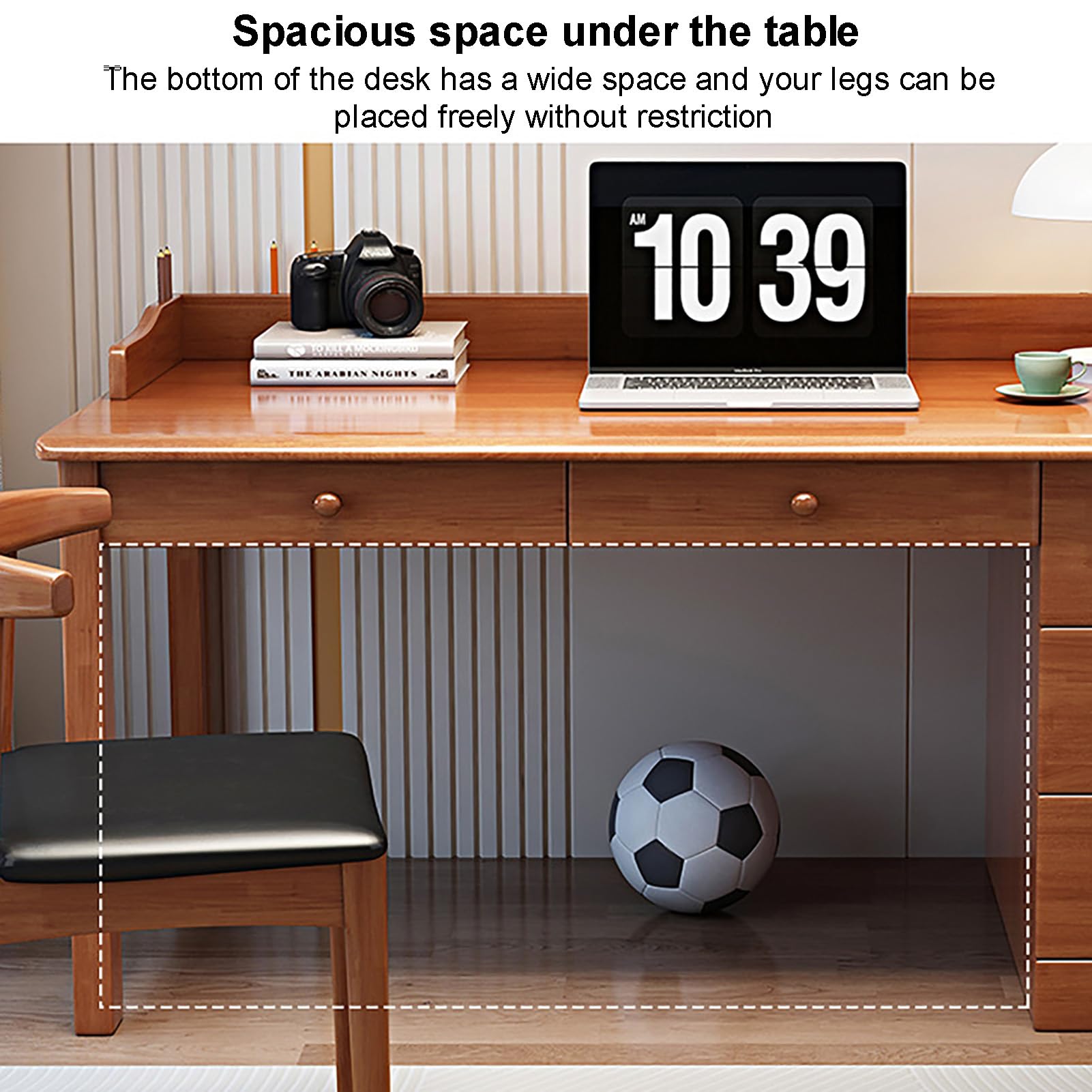Amazon.com: SAZDFY Solid Wood Executive Desk,Industrial Thicken