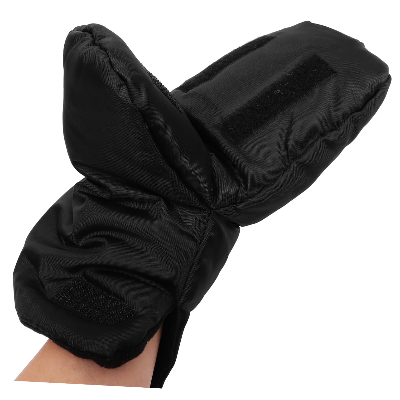 ibasenice 2paia Guanti Isolati Per Passeggino Impermeabili e Caldi Manopole Antivento Per Inverno Di Guanti Stroller Per Uomini e Donne Design Rimovibile Per Facile Montaggio