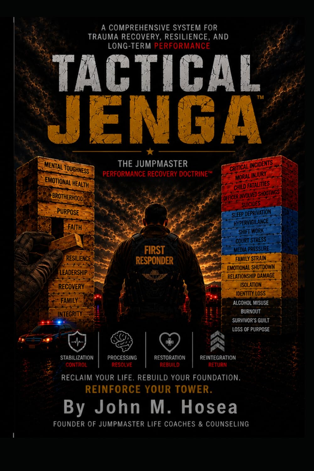 Tactical Jenga™: The Tower We Pretend Isn’t Shaking: 1 (Tactical Jenga™ Series)
