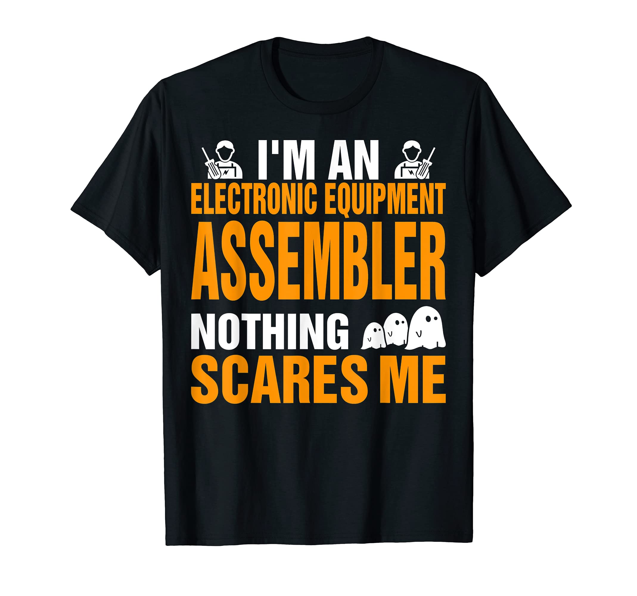 Electronic Equipment Assembler Halloween Funny Tshirt