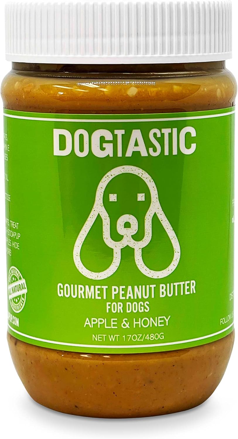SodaPup Dogtastic Gourmet Peanut Butter for Dogs Apple