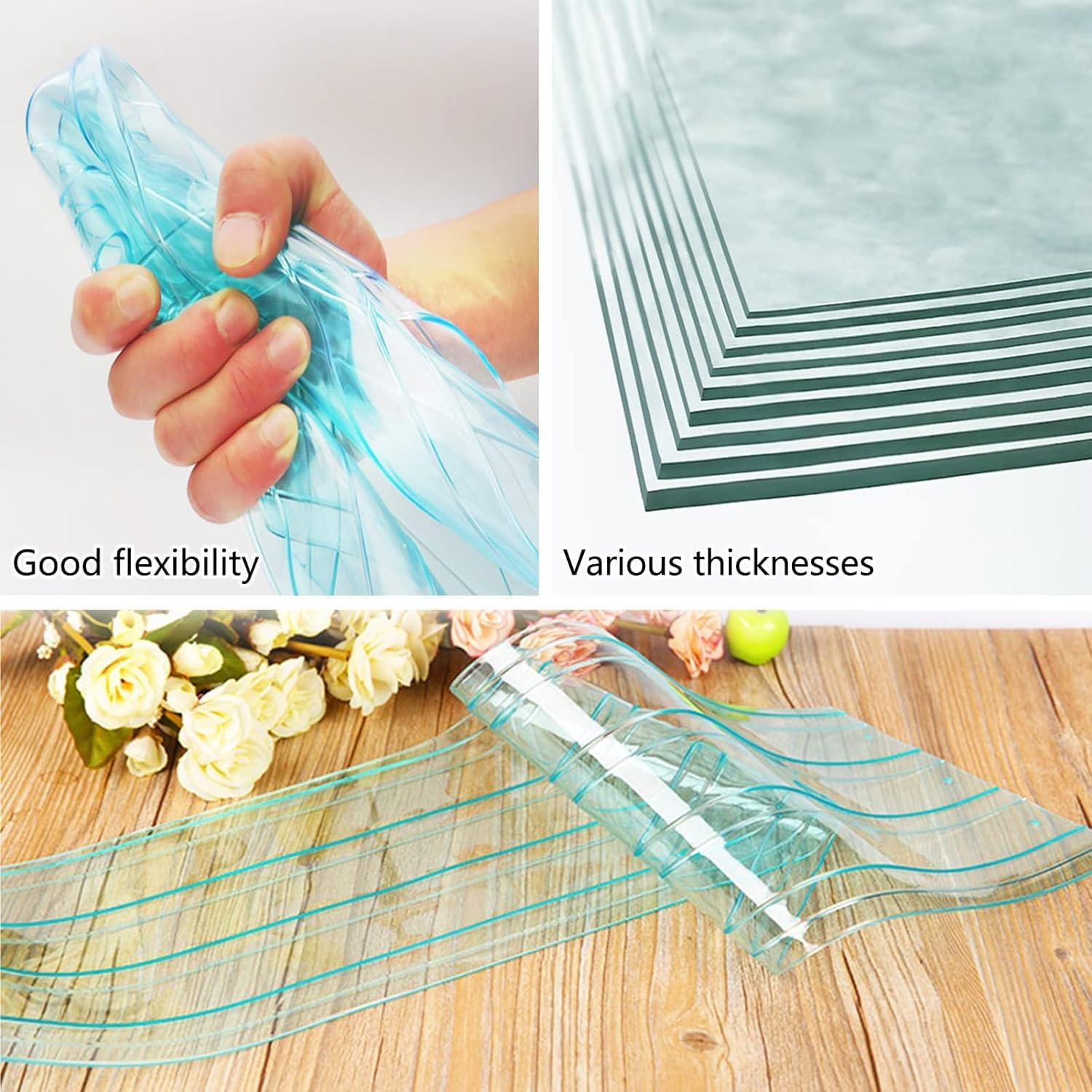 Tenda A Strisce In PVC Camera Fredda / Kit Porta Pedonale - 2 M - Foto 8