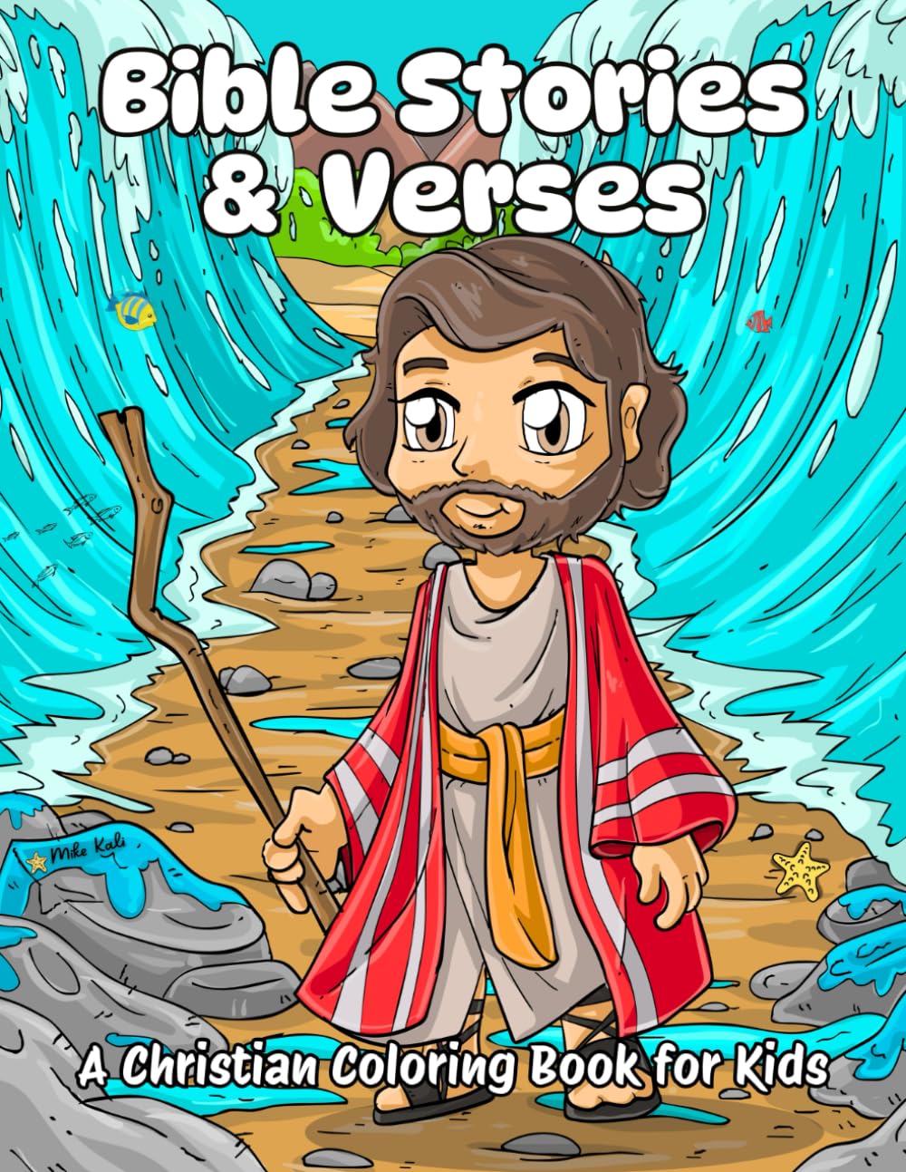 Bible Stories & Verses: Colorful Bible Stories and Verses for Kids to Learn and Enjoy