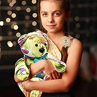 Vista 4 de Plantilla de patrones de costura de oso de memoria, juego de reglas de plantilla de oso de memoria, juego de reglas de plantillas acrílicas