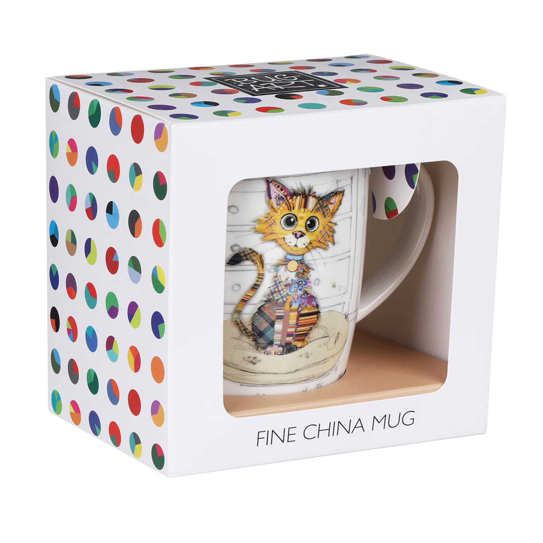 Widdle Gifts Bug Art Mug Tableware, Kimba Kitten 1712 - Image 3
