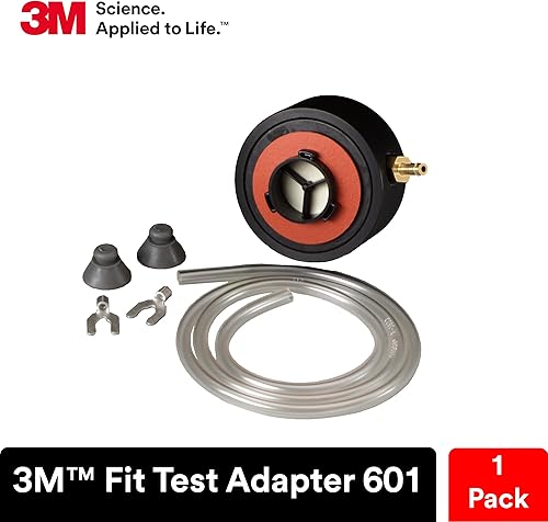 Miniatura 2 de 3M Fit Test Adapter 601, paquete de 1, prueba de ajuste de respirador reutilizable, OSHA