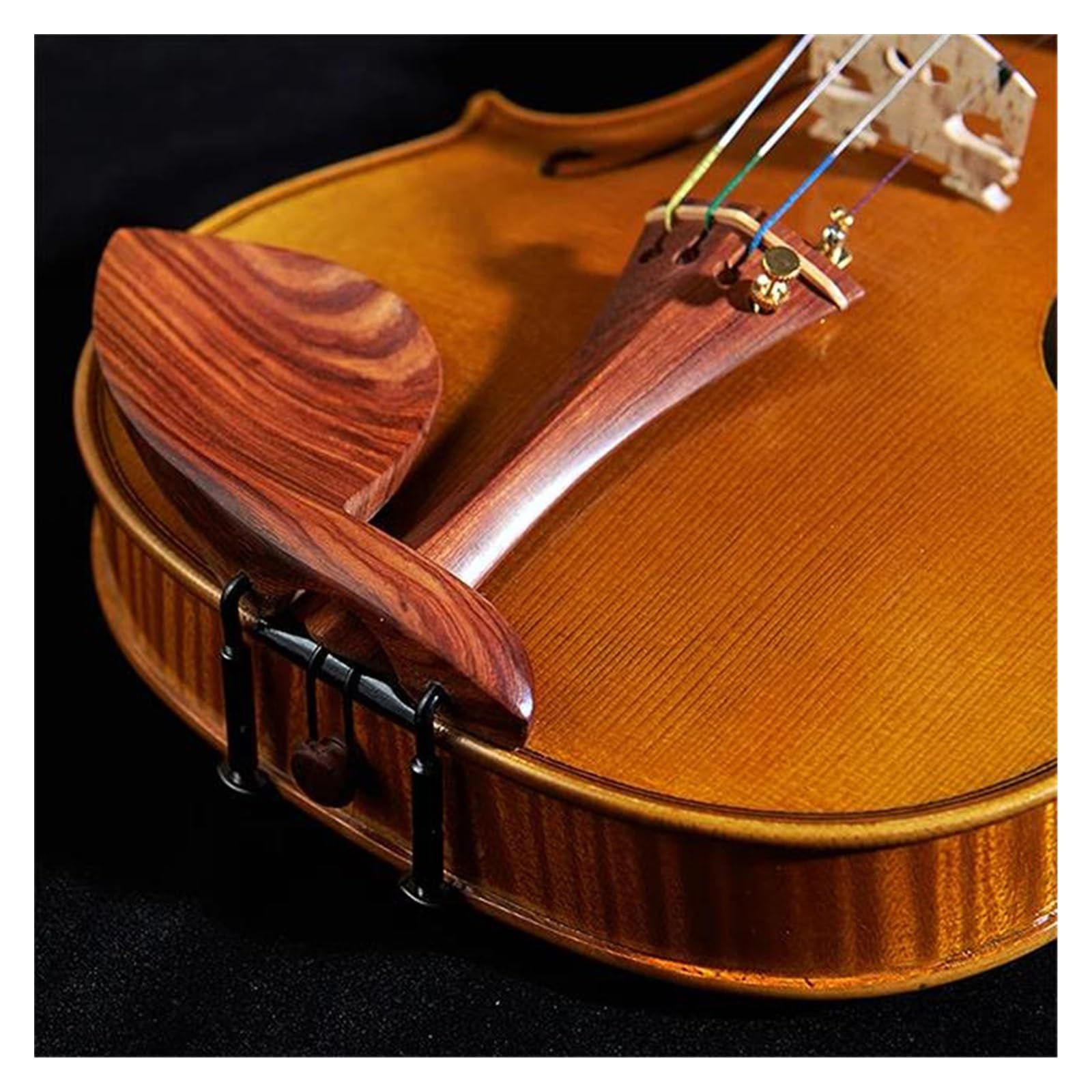 Instrumento Musical Hecho A Mano Violín Antiguo De Ébano 4/4 Profesional Instrumento De Violín