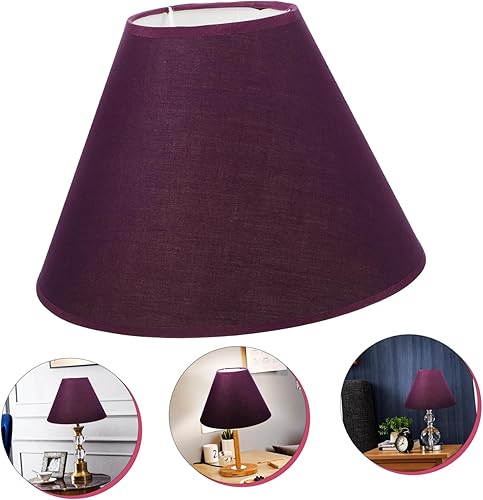 Miniatura 6 de SEWOART Pantalla de lámpara de techo, accesorios para lámparas de mesa, pantallas de lámpara de araña, pantallas de lámpara, juego de 2 pantallas de