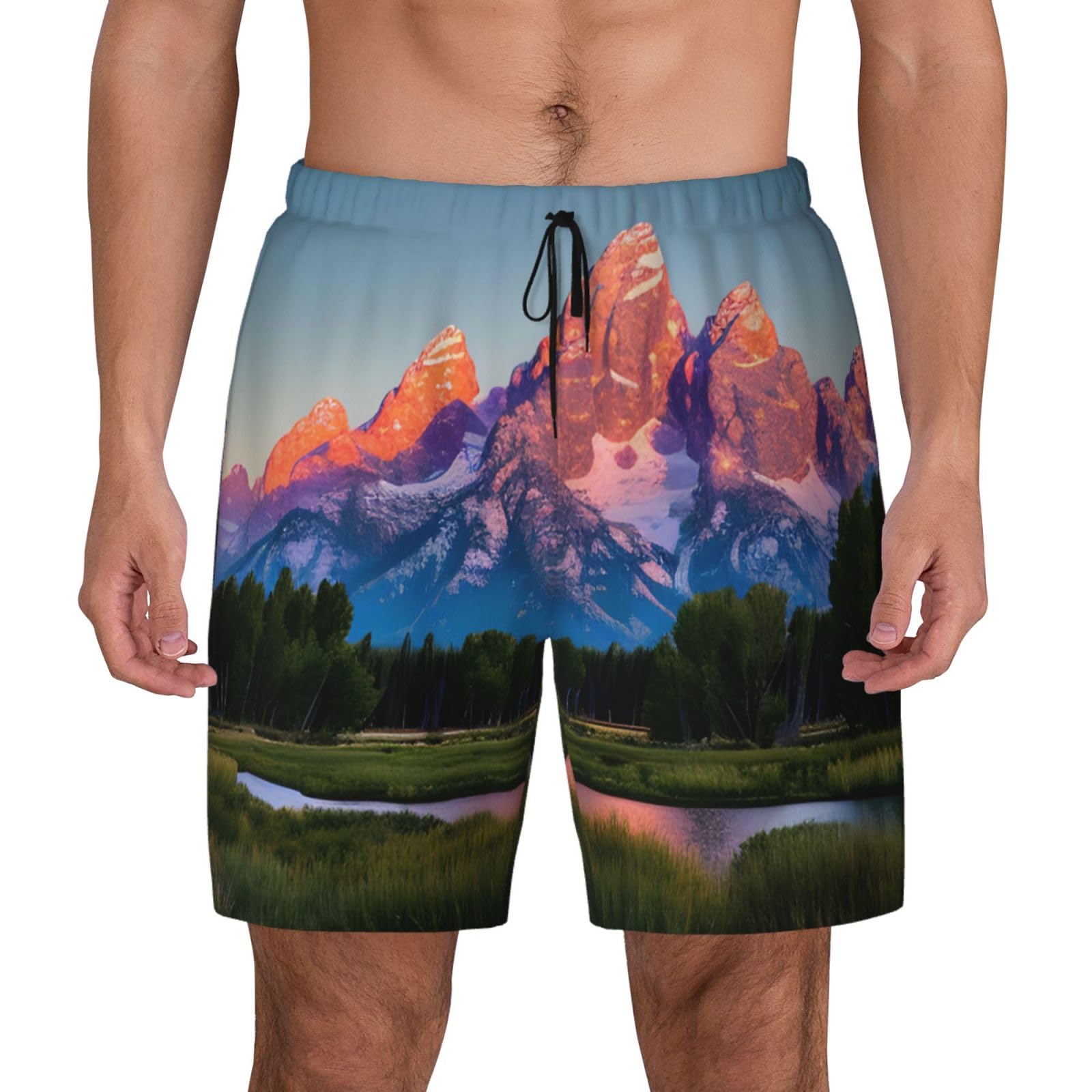 Short de bain homme séchage rapide doublure compression - 8