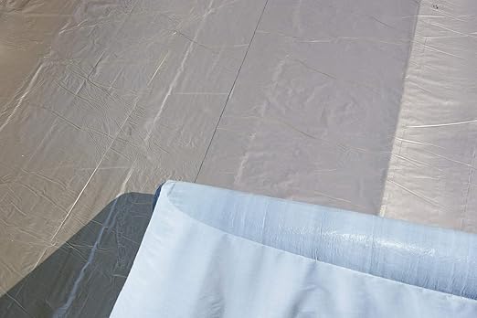Aluminium Dachfolie KSK selbstklebend grau 5 m² für Flachdachhäuser