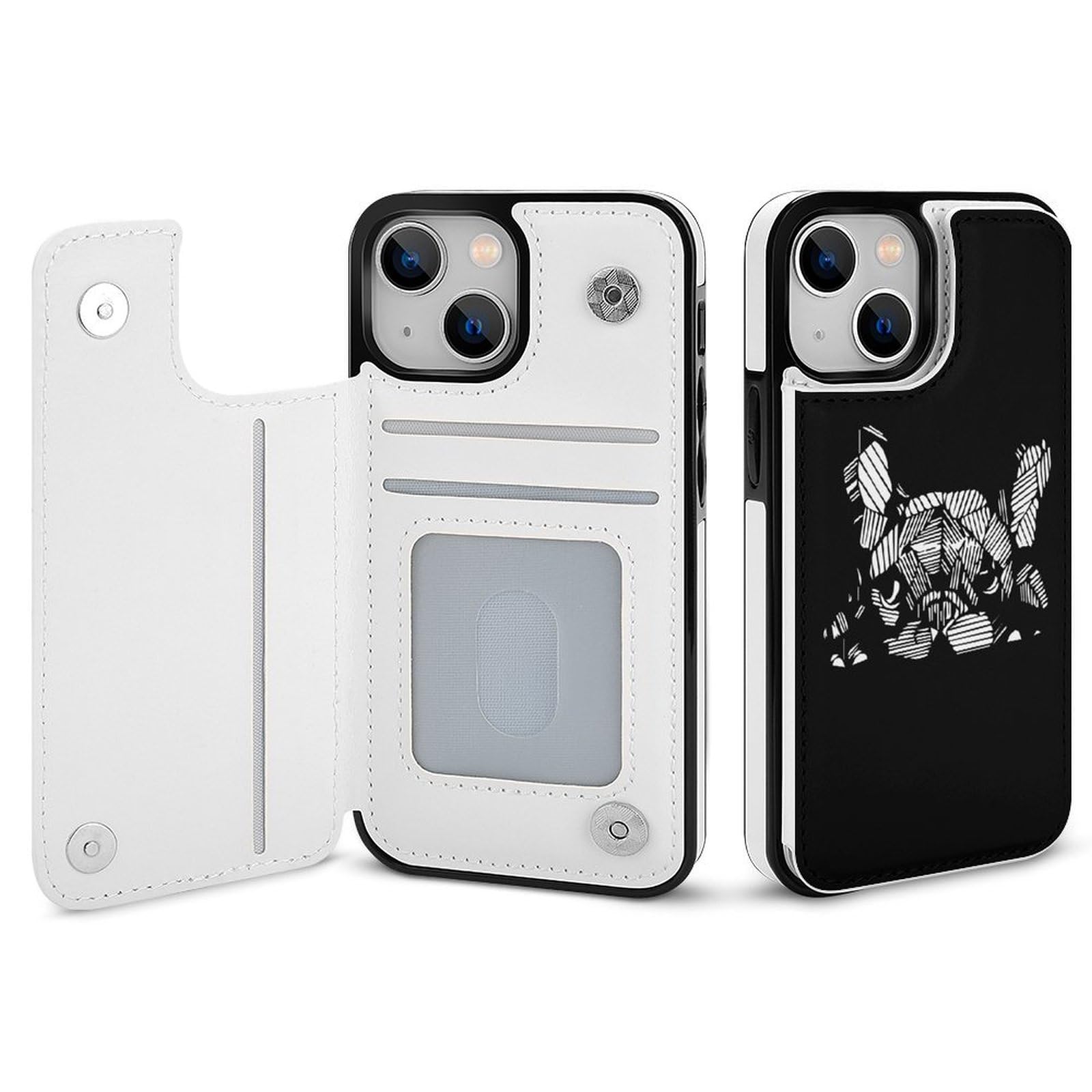 Amazon.co.jp: iPhone 13 ケース 手帳型 フレンチブルドッグ 犬柄 全