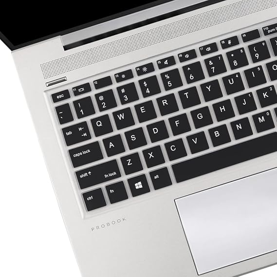 Keyboard Cover for HP ProBook 440 445 G9 G5 G6 G7 G8 G10, HP ProBook 430 G5, HP ProBook x360 440 G1, HP ProBook 640 G4 G5 G7 G8 14 inch Keyboard Protective Skin (Not fit 430/440/640 G2 G3) -Bk