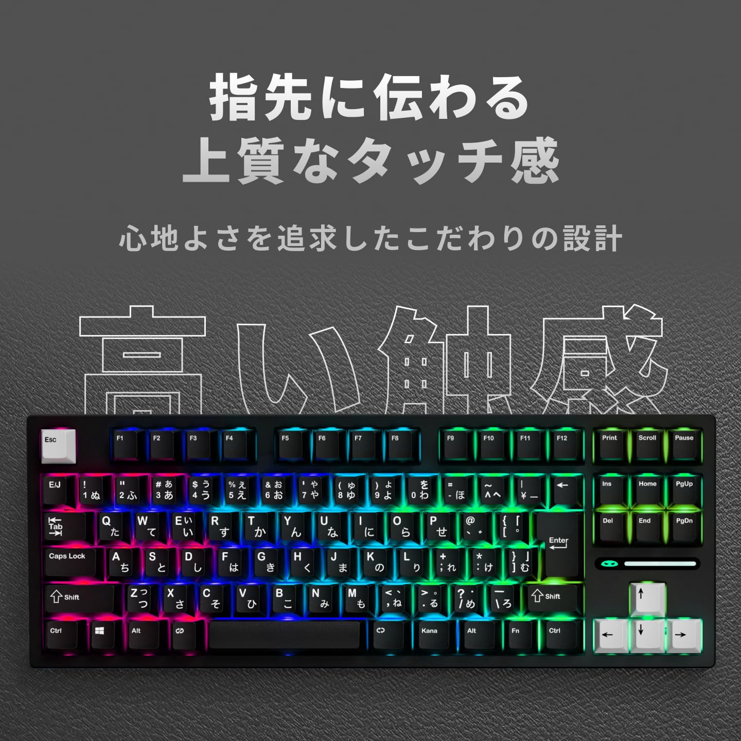 Amazon | MageGee Captain87 JIS 無線 ラピッドトリガー 日本語配列