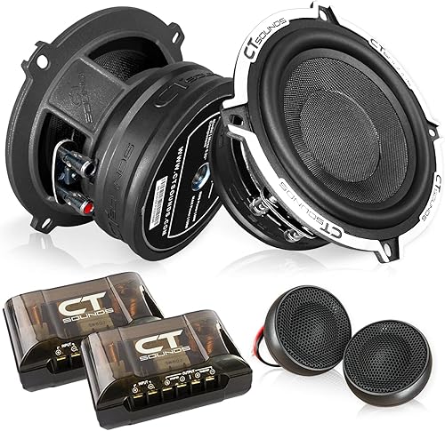 CT Sounds Meso 5.25" 240 vatios 2-Way Premium Component Speaker Set