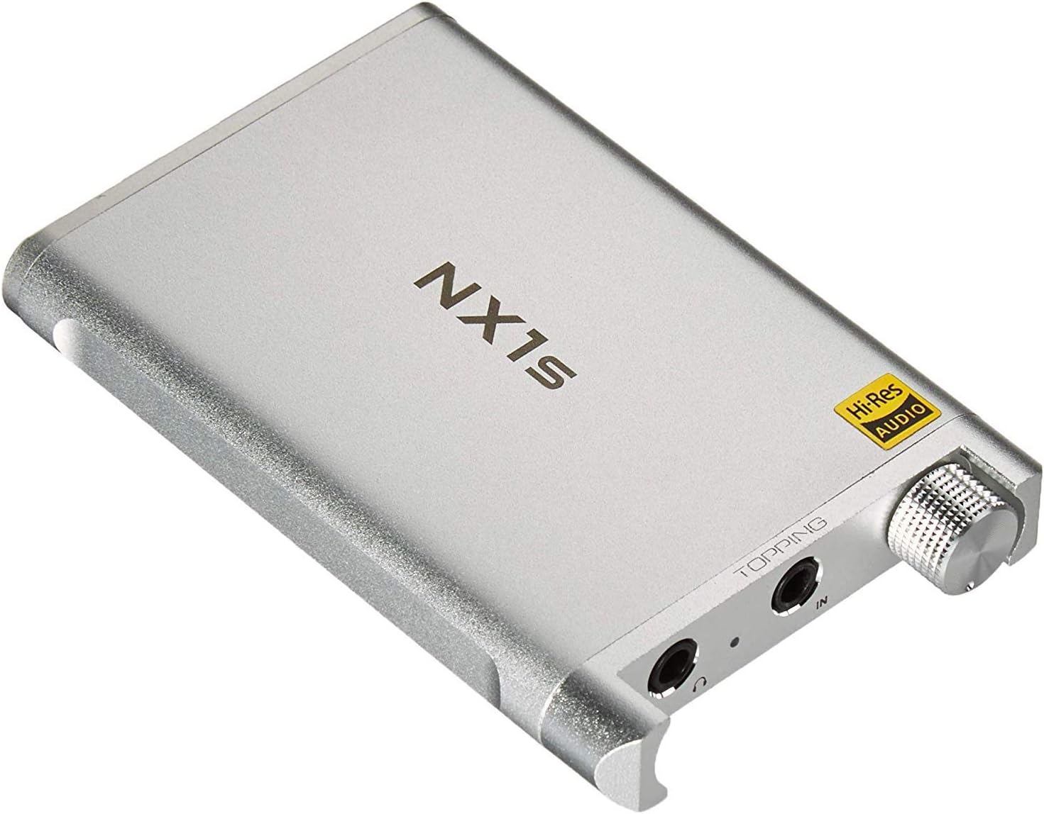Topping NX1s Portable Headphone Amplifier, Smaller and Better, Silver