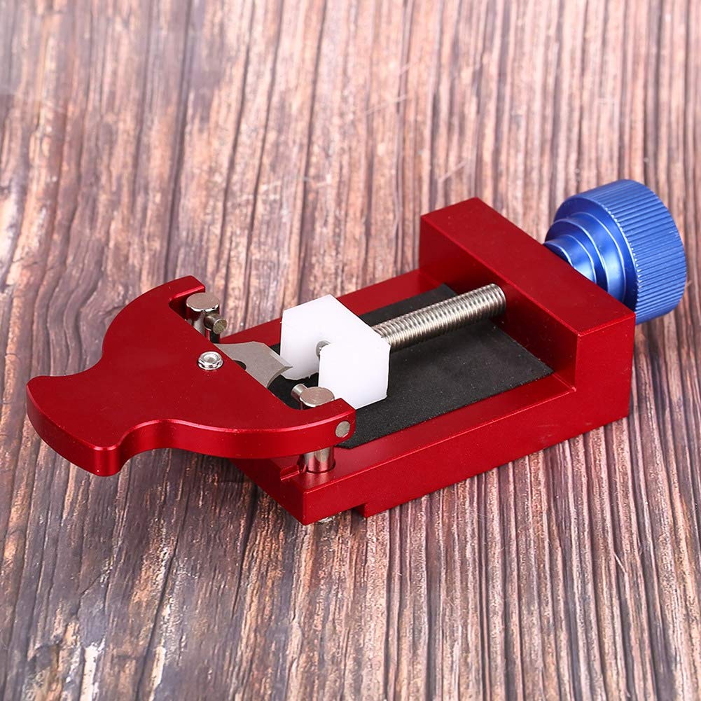 Redxiao Abrelatas de la Tapa del Reloj, Herramienta para Quitar la Caja Trasera del Reloj Tipo de Llave Profesional Juego de Prensa de Reloj Desmontador de la Tapa Trasera del Reloj, para reemplazo