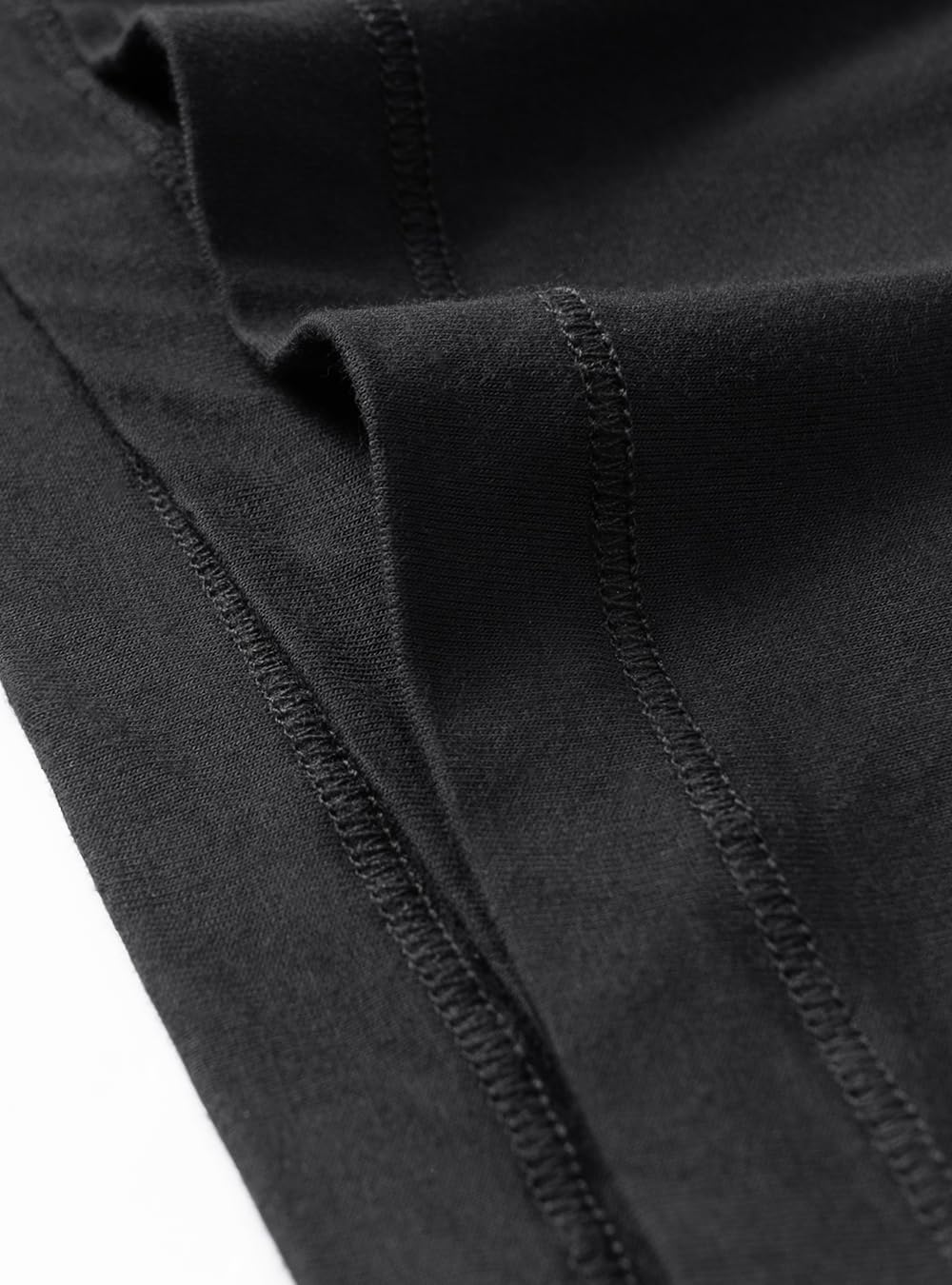 DAVID ARCHY Mens Pajama Shorts Bamboo Rayon Sleep Shorts Soft Comfy Breathable Lounge Pants with Pockets 2 Pack - Image 6