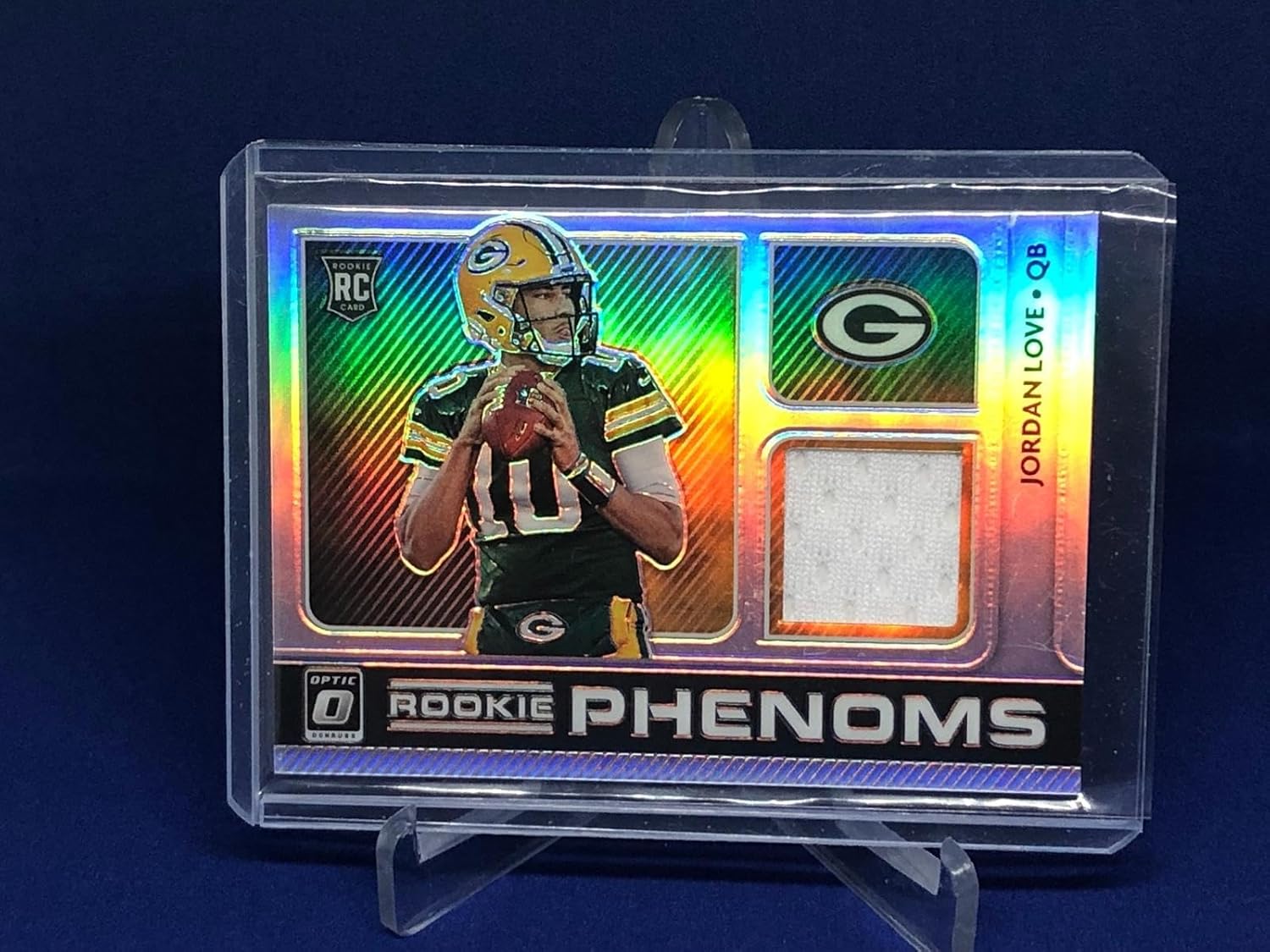 Jordan Love 2020 Panini Donruss Optic Rookie Phenoms Jersey Silver Prizm Rc - Football Cards
