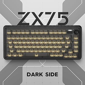 ●BOO Amazon.com: iQunix ZX75 Gravity Wave 75% RGB Mechanical