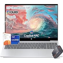 HP OmniBook 7 Touchscreen Laptop - 16inch 2K OLED 120Hz -Intel Core 9 270H Beat AMD Ryzen 9 8945H -64GB RAM -2TB SSD -Windows 11 Office 365 - Business Computadora Port til PC AI Copilot 2025