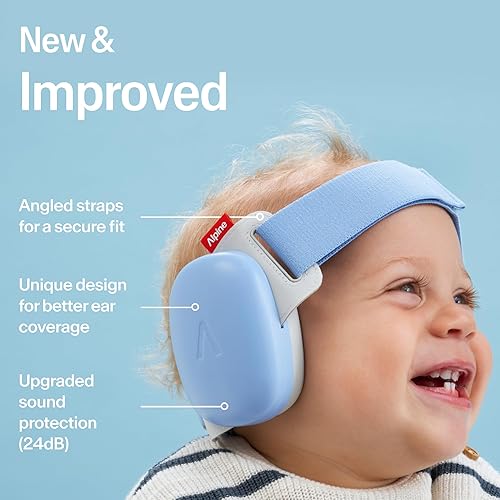 Miniatura 2 de Alpine Muffy Baby Comfort - Protege la audición para bebés y niños pequeños - Certificado CE y ANSI - Diadema única para un ajuste seguro y