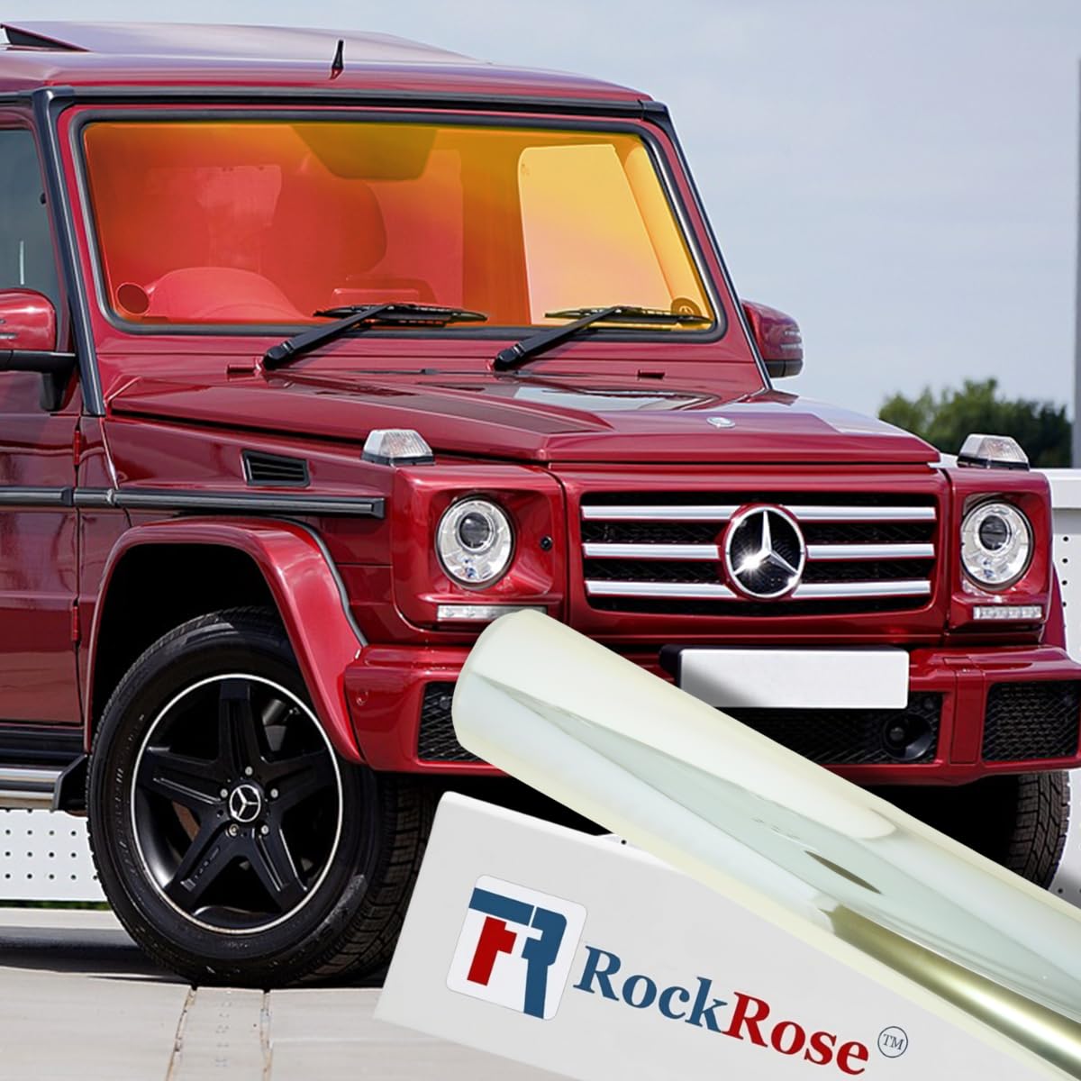 Amazon.com: RockRose Citrus Shift Chameleon Window Tint for Cars