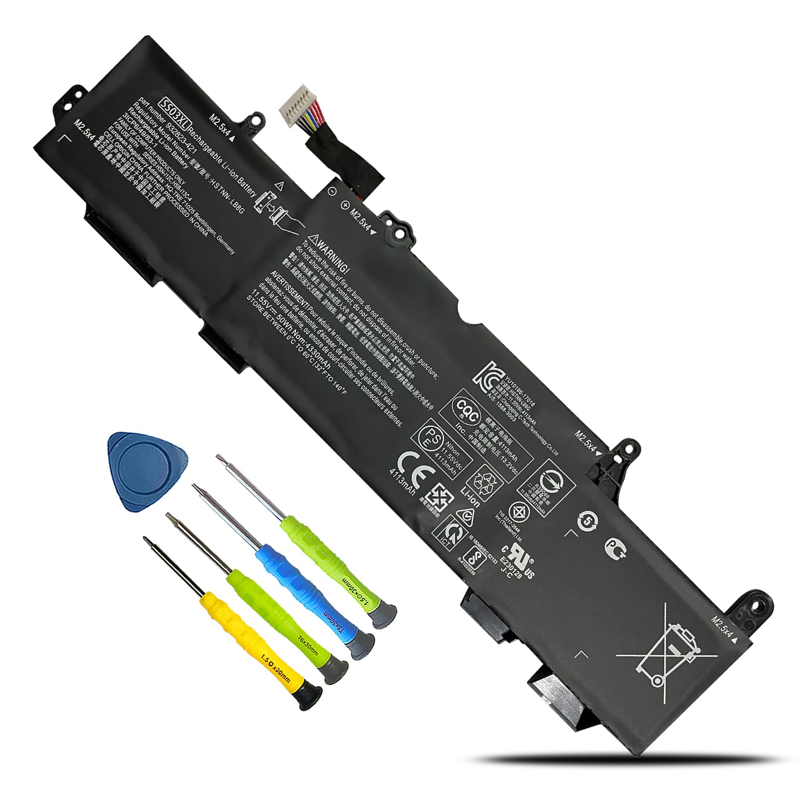 Amazon.com: BOWEIRUI SS03XL 933321-855 Laptop Battery Replacement