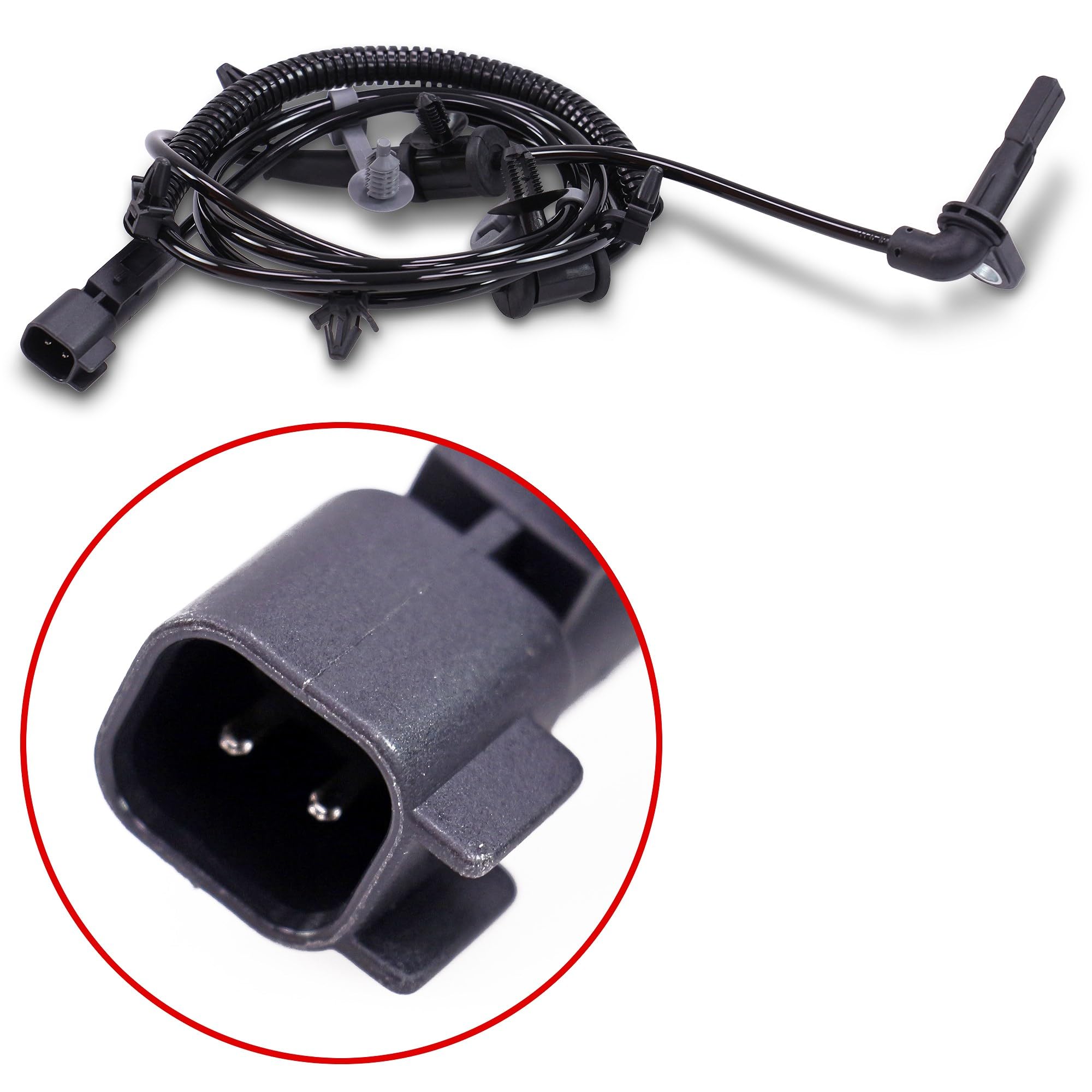 ATEC Germany 2x Sensores ABS para eje trasero compatible con OPEL INSIGNIA