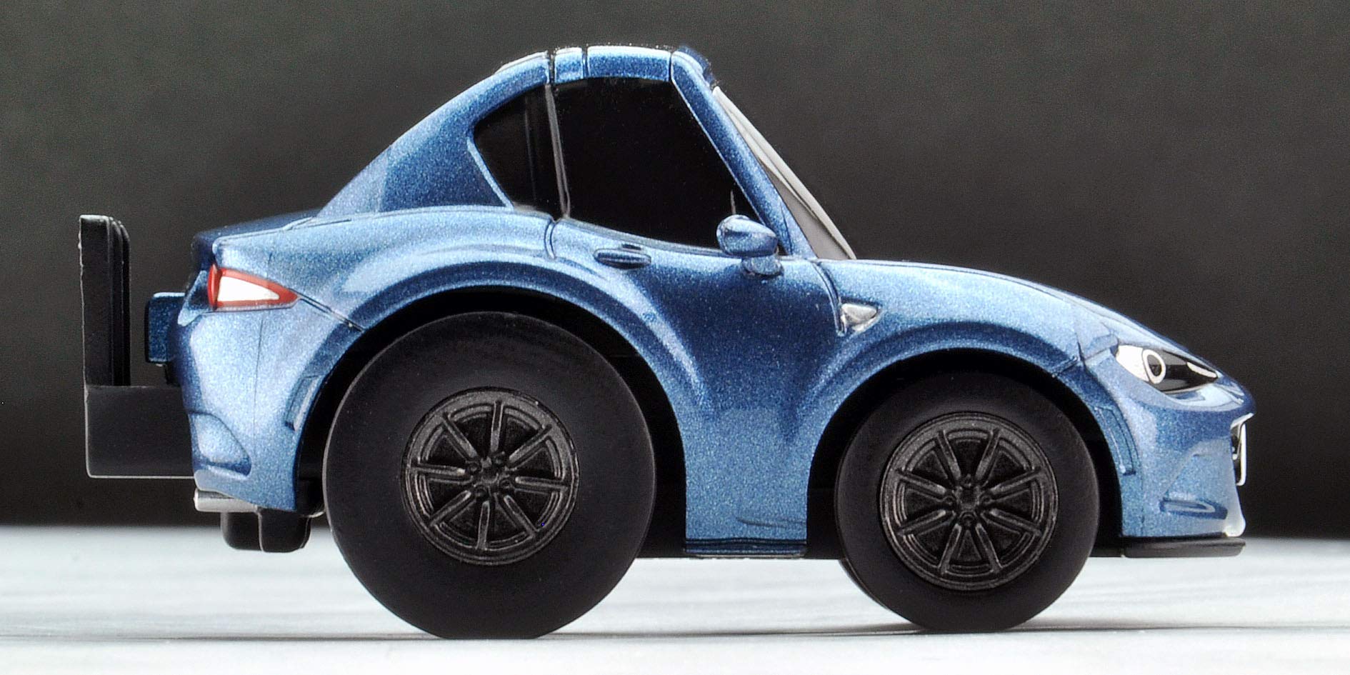 TomyTEC Choro Q Zero Z-59b Mazda Roadster RF Closed Roof Blue