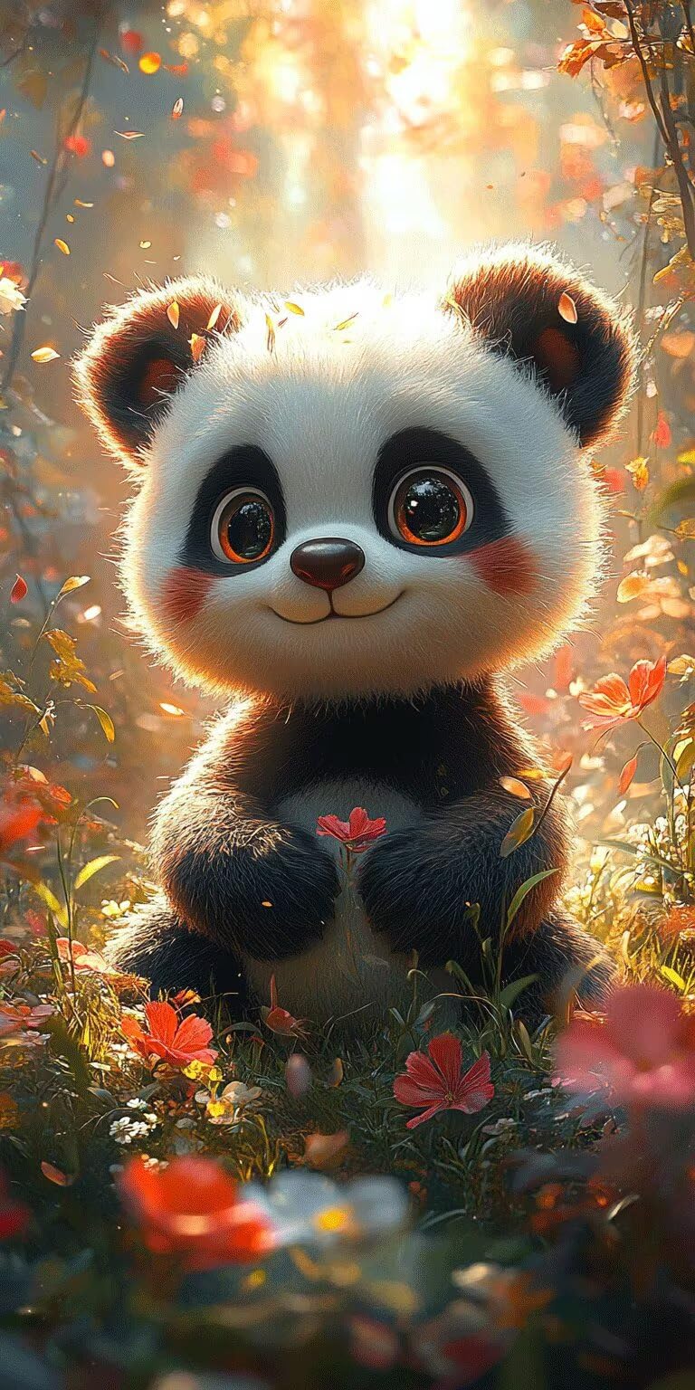 Malowanie numerami Panda obrazy do malowania numerowane 90 x 180 cm x 435