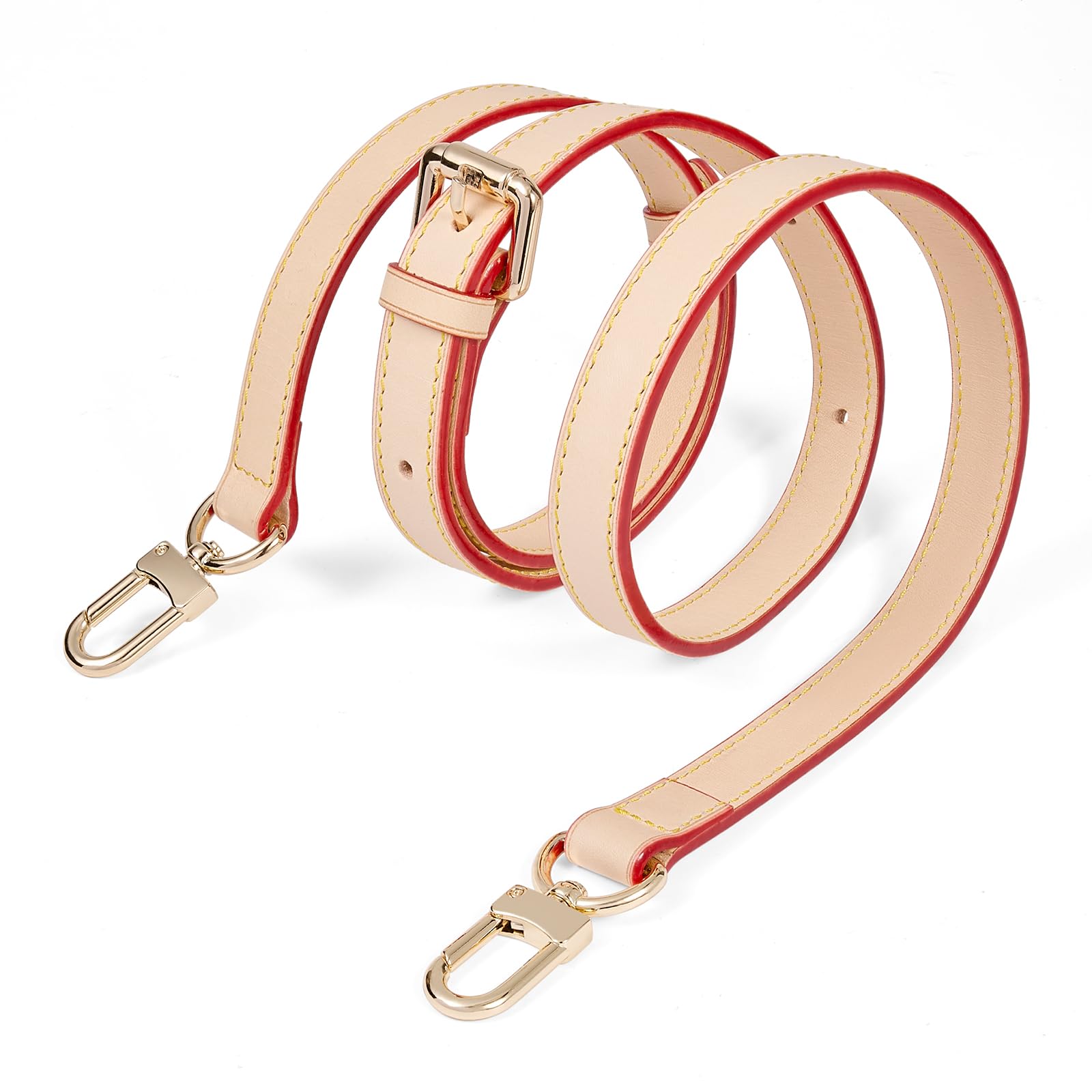 Amazon.com: SENTEN Vachetta Leather Replacement Strap for Louis