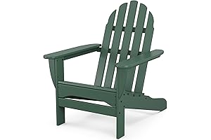 Polywood Adirondack Chairs in Vibrant Green