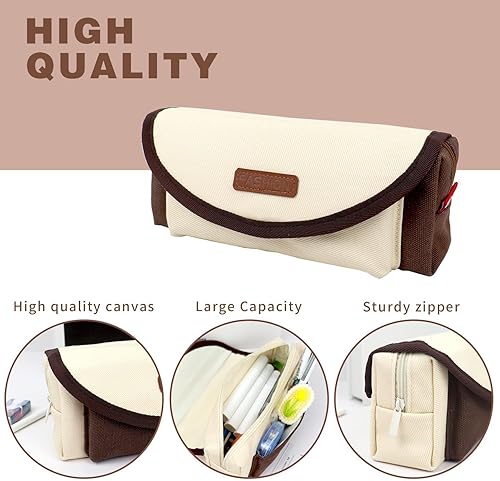 Miniatura 2 de Estuche estético para niñas, lindo estuche pequeño para lápices, para adultos, adolescentes, niños, regreso a la escuela, marcadores para