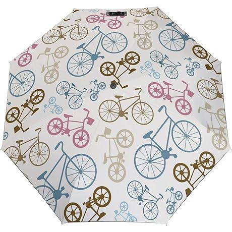 Foldable Portable Umbrella for Bike Riders
