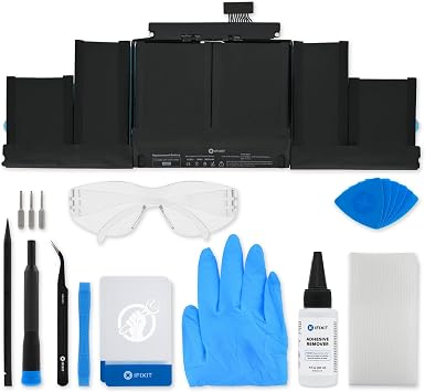 iFixit A1398 A1417 Battery for MacBook Pro 15" Retina Mid 2012-Early 2013 - Repair Kit
