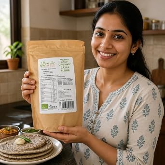 Ancient Grains Organic Pearl Millet (Bajra) Flour 1kg