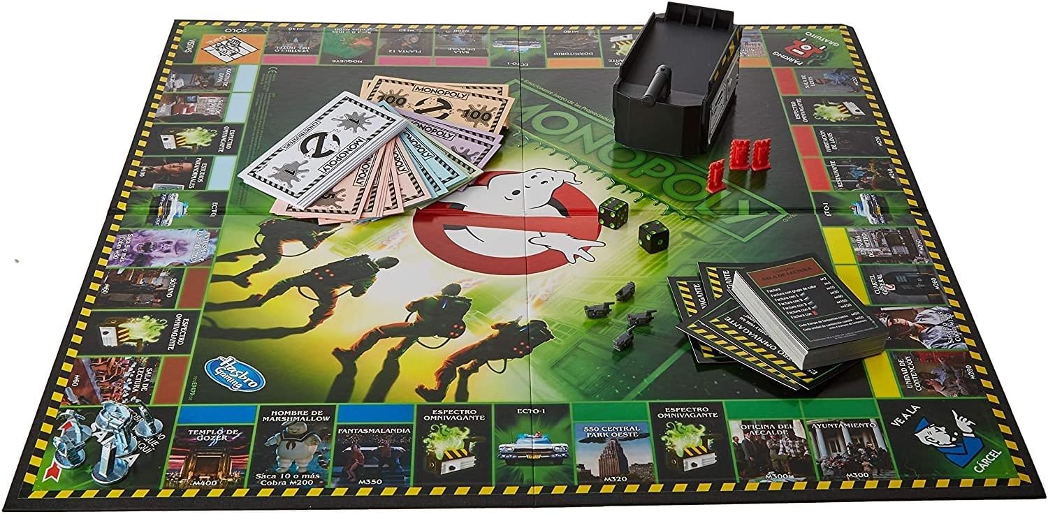 Monopoly Ghostbusters Board Game: 2-6 Players, Ages 8+